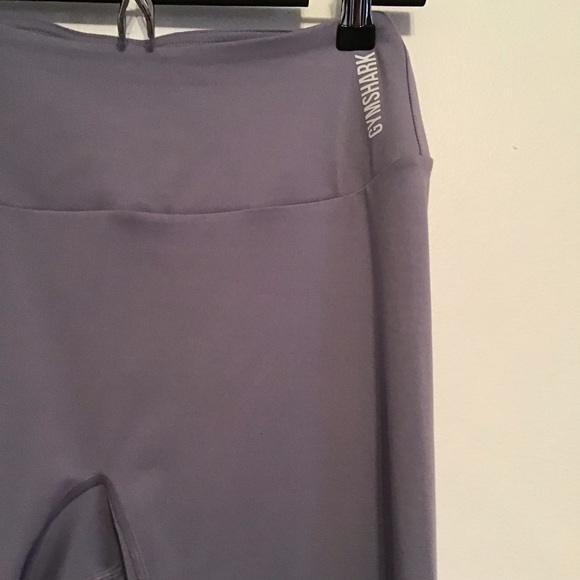 GYMSHARK Silvery Grey Buttery Soft Tights - Picture 3 of 3